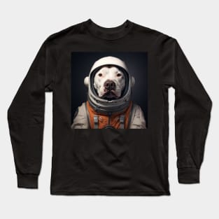 Astro Dog - Dogo Argentino Long Sleeve T-Shirt